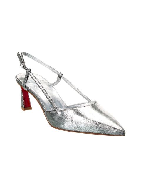 Christian Louboutin Christian Louboutin Condoroline 55 Leather Slingback Pump