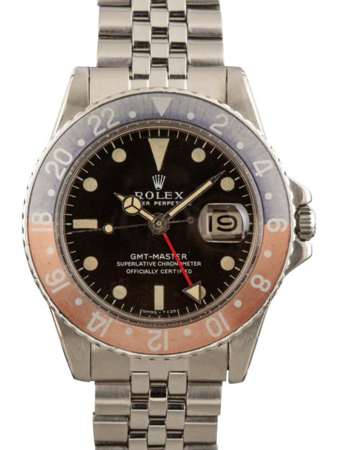 ROLEX Vintage Rolex GMT-Master ref 1675 Tropical Dial