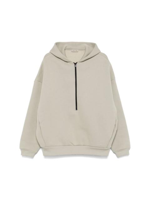 half-zip hoodie