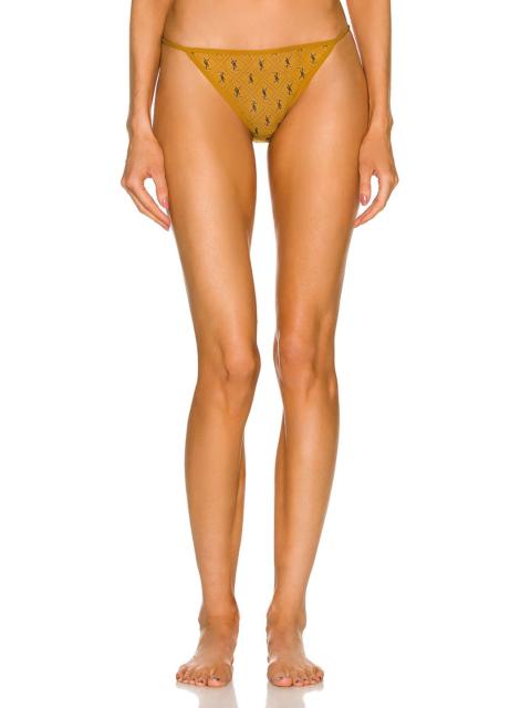 SAINT LAURENT All Over Logo Underwear