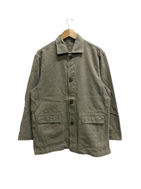 Other Designers Vintage - Scene brand apparel sacks fabric flap pocket chore jacket