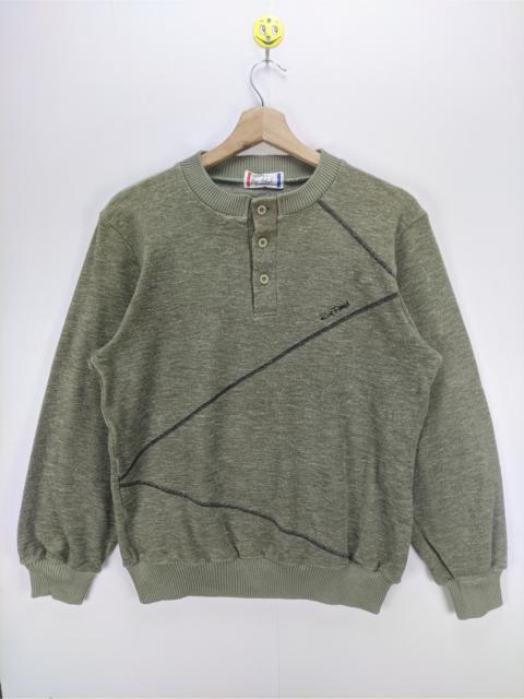 Other Designers Vintage - Steals🔥Wool Sweatshirt Buttoned by Ray Floyd