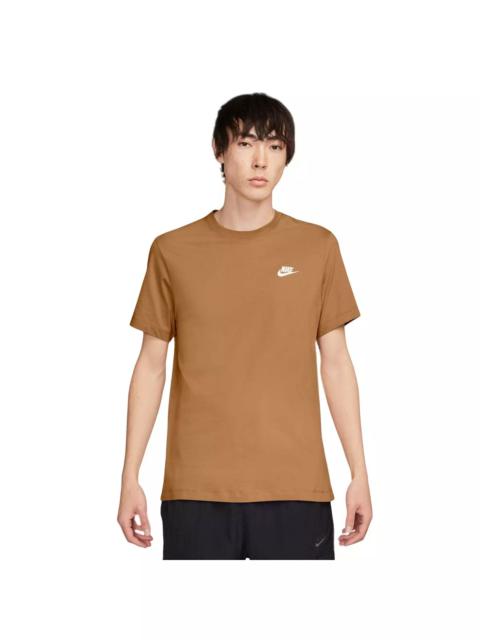 Nike Men's Sportswear Club Tee-Beige