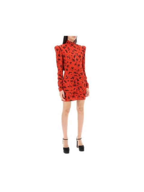 Alessandra Rich Alessandra rich high-neck floral mini dress Size EU 42 for Women
