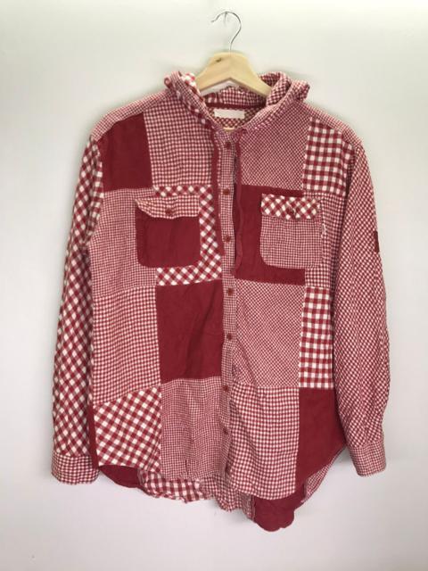 Other Designers Designer - Rare!🇯🇵Brand Pink House Full Patch work Hoodie Flannel