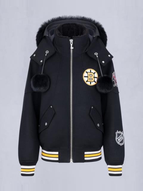 MOOSE KNUCKLES NHL X MOOSE KNUCKLES BRUINS BOMBER JACKET