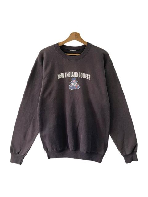 Other Designers Vintage - 90s New England Collage Crewneck Sweatshirt Size M