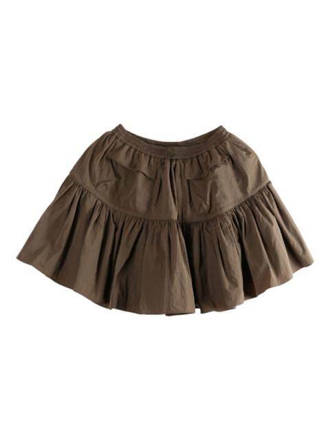 CECILIE BAHNSEN Elastic Waist Tiered Skirt