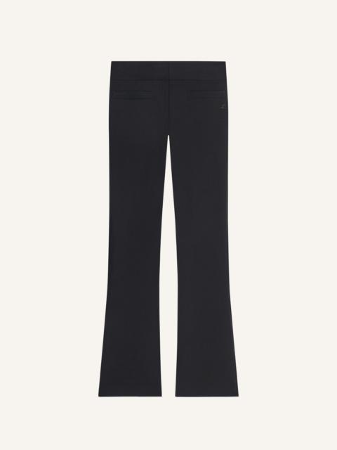 courrèges HERITAGE CROPPED BOOTCUT PANTS