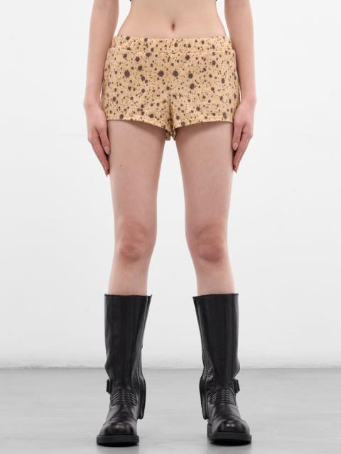 doublet Quail Egg Print Mini Shorts