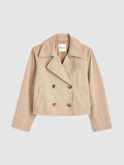Madewell Cropped Trench Coat
