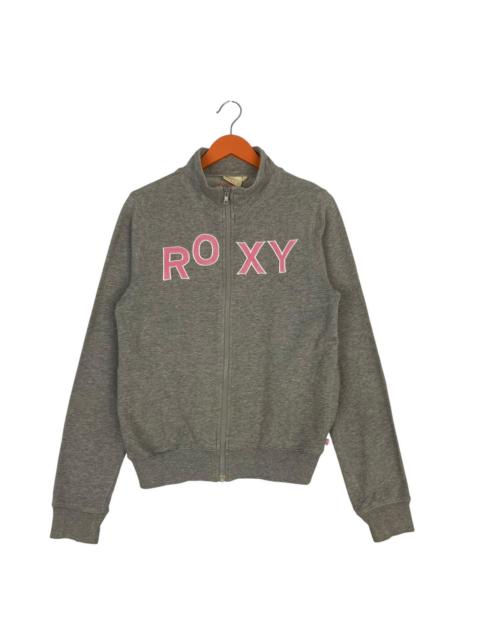 Other Designers Quiksilver - Vintage Roxy Surf Spell Out Logo Fullzipper Sweater
