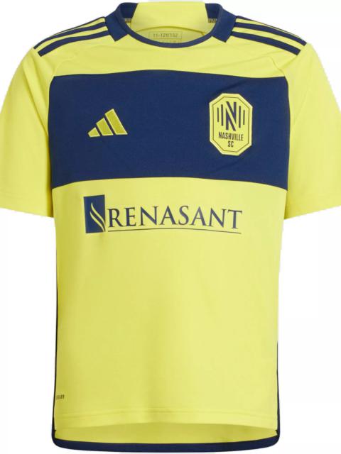 adidas adidas Youth Nashville SC 2024 Yellow Replica Jersey