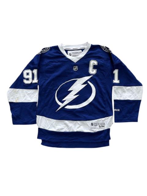 Reebok Tampa Bay lightning nhl hockey jersey