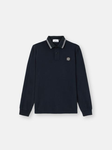 Stone Island 2200012 ORGANIC COTTON PIQUÉ WITH STRETCH