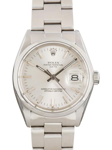 ROLEX Used Rolex Date Ref 1500 Silver Sigma Dial