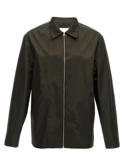 Jil Sander Men Zip Shirt