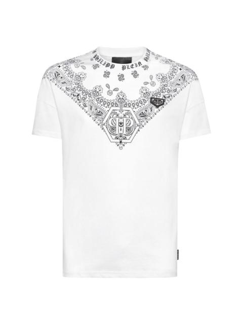 PHILIPP PLEIN bandana-print T-shirt