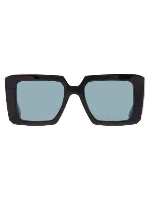 Prada Prada Petrol Green Shield Ladies Sunglasses PR 23YS 26B40K 51