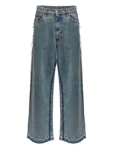 MM6 Maison Margiela Straight-Leg Jeans With Reverse