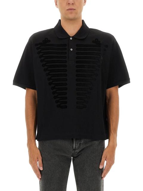Alexander McQueen Alexander Mcqueen Men Polo Shirt "Ceremonial Boxy"