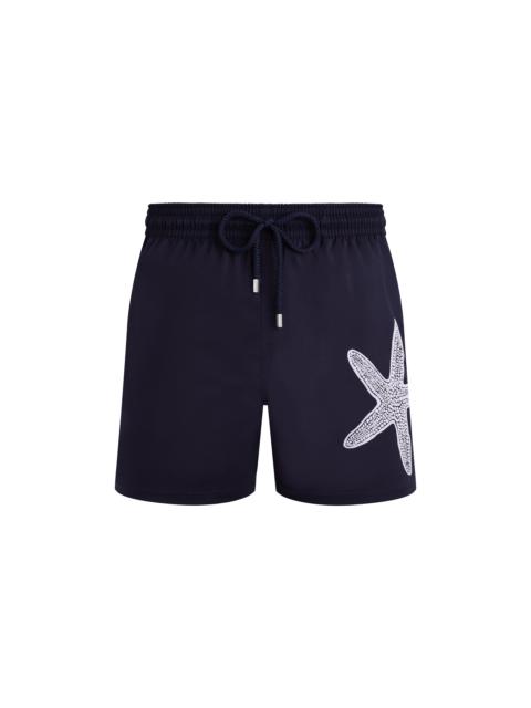 Vilebrequin Men Stretch Short Swim shorts Placed Starlette