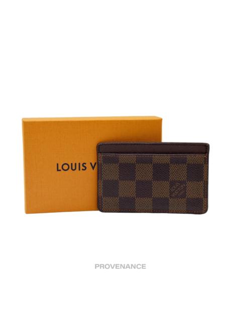 Louis Vuitton Louis Vuitton Card Holder Wallet - Damier Ebene