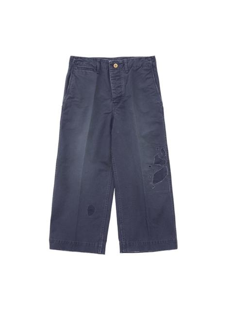 visvim CHINO PANTS CRASH W LT.INDIGO