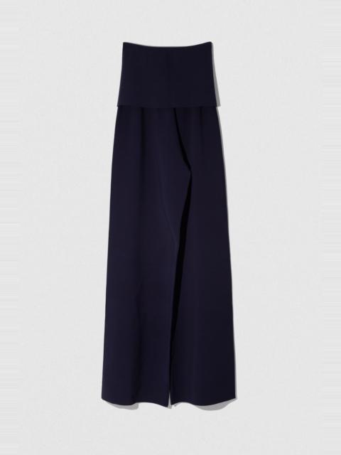 BY FAR BRANKA PANTS DARK NAVY MARTINICA VISCOSE