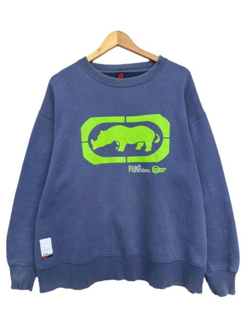 Other Designers Ecko Unltd. - Vintage Ecko Unltd Navy Distressed Baggy Boxy Sweatshirt