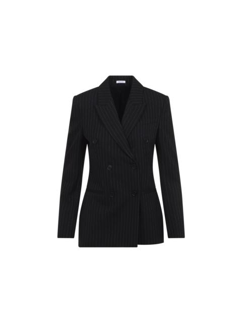 Alexander McQueen Alexander Mcqueen Pinstripe Lurex Jacket Women