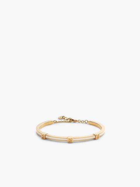 FENDI Forever Fendi bracelet White and gold-colored metal bracelet