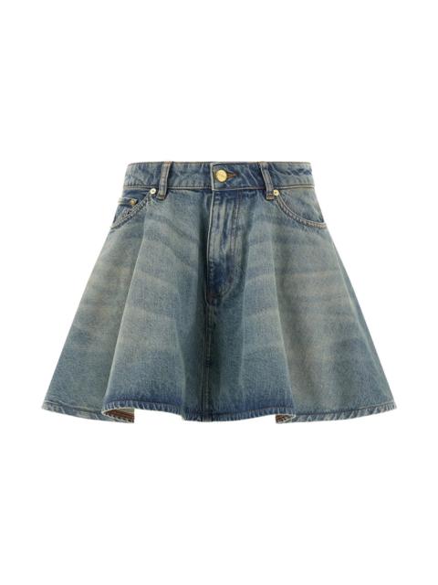 GANNI 'Tint Rigid Denim' skirt