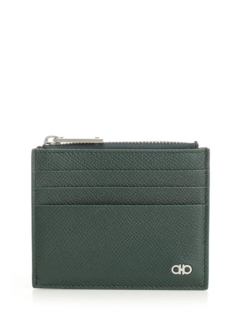 FERRAGAMO Ferragamo Men Card Holder With Zip