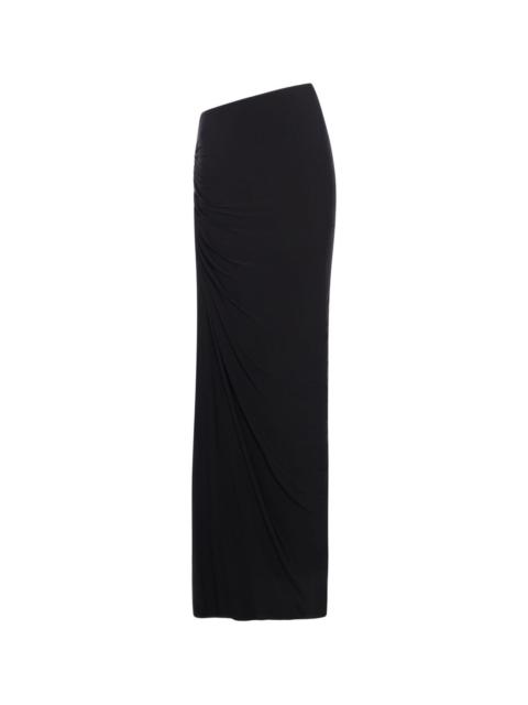 Alaïa Draped long skirt