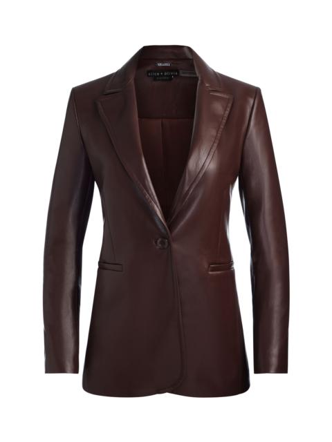 Alice + Olivia BREANN VEGAN BLAZER