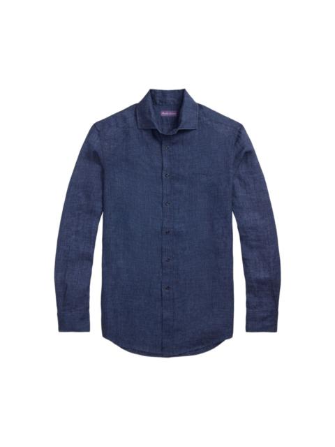 linen long-sleeve shirt