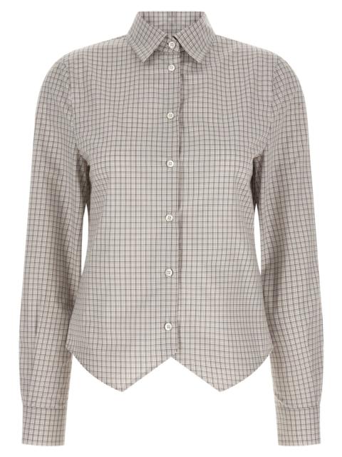 Maison Margiela Maison Margiela Women Pointed Hem Shirt