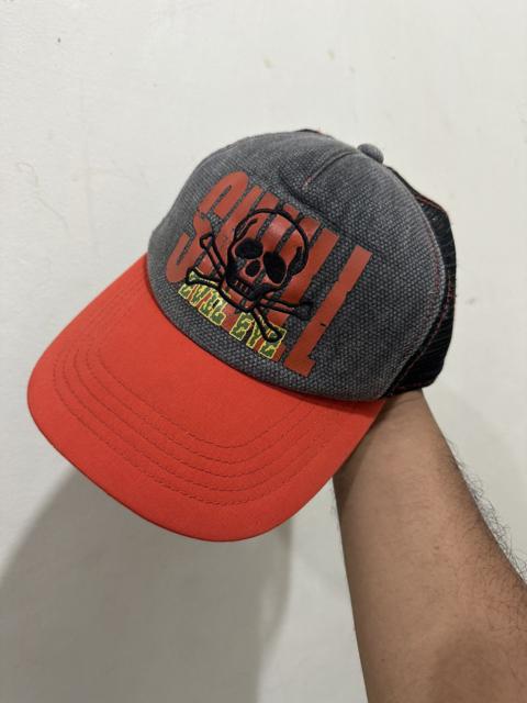 Other Designers Other - VTG SKULL EVIL EYES Trucker Hat