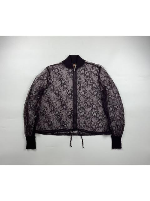 Jean Paul Gaultier Jean Paul Gaultier Mesh Zip Up Jacket