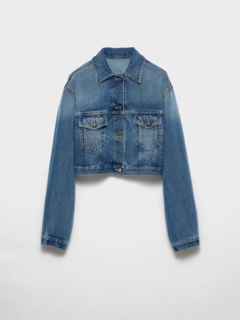 Prada Denim blouson jacket