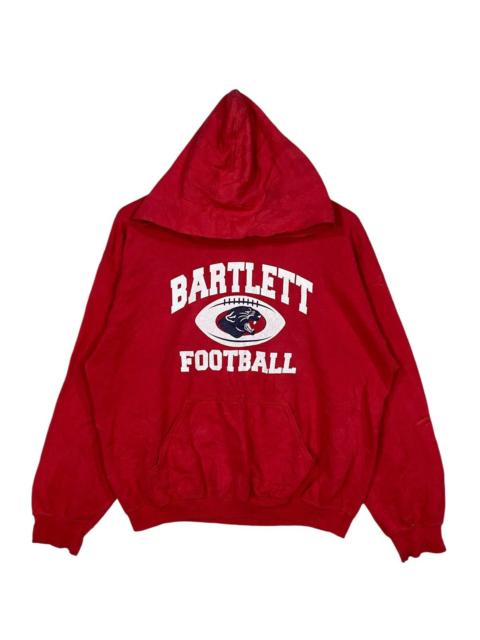 Other Designers American Edition - Vintage Y2K red bartlett high school football hoodie