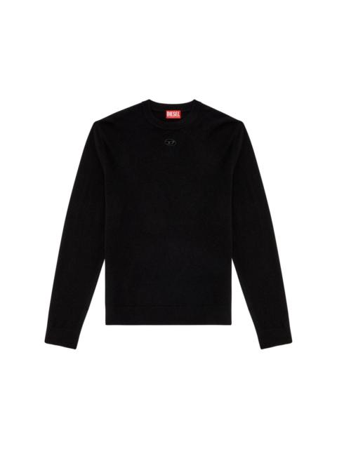 Diesel K-Vieri logo-embroidered jumper