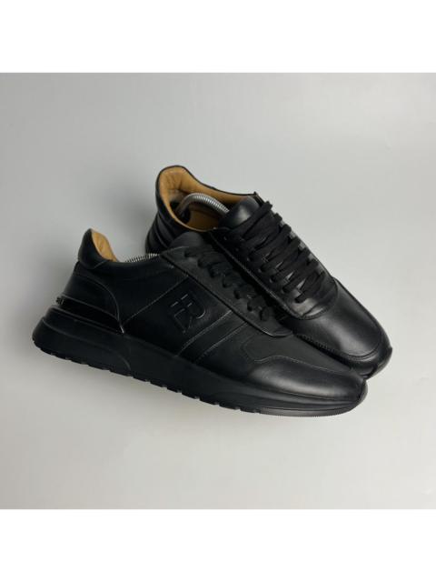 Ralph Lauren Ralph Lauren Purple Label - Ethan Calfskin Leather Sneakers