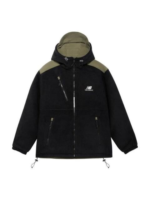 New Balance New Balance Logo Reversible Jacket 'Black' AMJ23317-BK