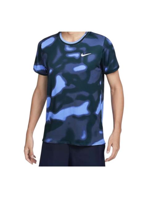 Nike Nike Court Advantage Dri-Fit T-Shirt 'Blue' FQ2109-494