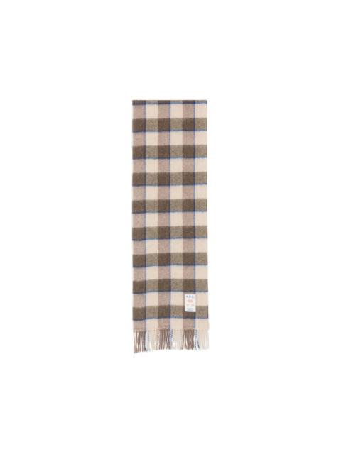 A.P.C. A.P.C. Neutrals Scarves Women