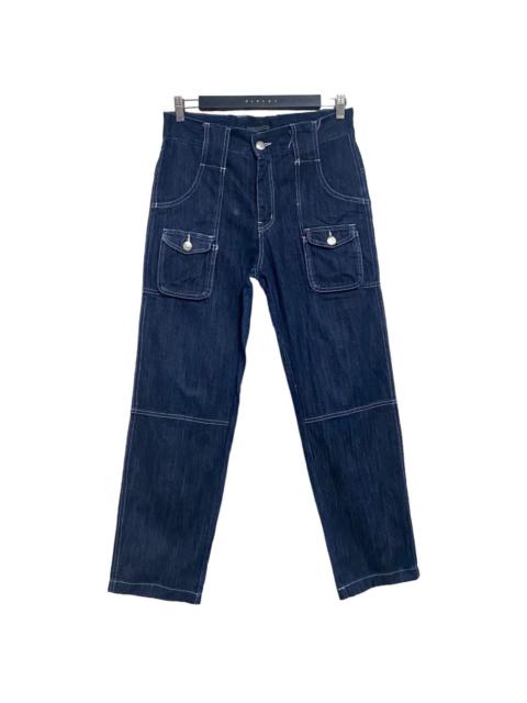 Other Designers Japanese Brand OCTOPUS ARMY Denim Bush Pants