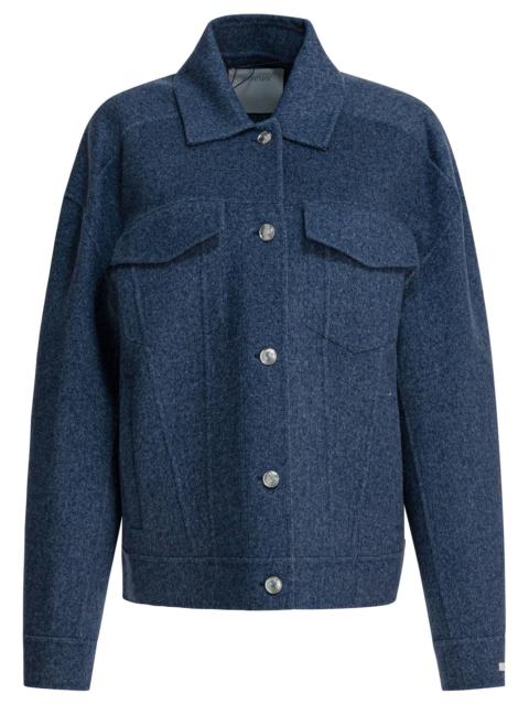 Other Designers Max Mara Sportmax Wool Overshirt Jacket