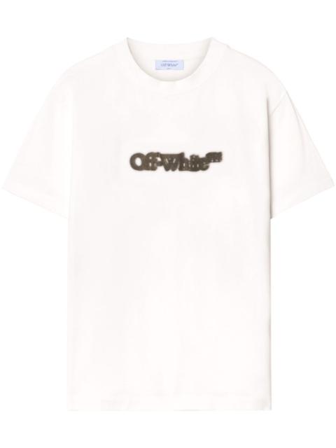 Off-White Men Spray Arrow Cotton T-Shirt